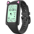 Чехол Siliconowe CAT EARS для Huawei Honor Band 6/7, Black