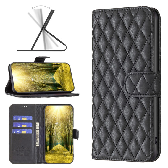 Чохол-книжка для Samsung Galaxy A15, Wallet, BINFEN COLOR, чорний