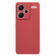 Чехол до Xiaomi Redmi Note 13 Pro+, Silicone Lite, красный