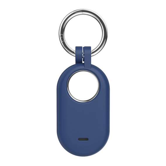 Силиконовый чехол-брелок для Samsung SmartTag2, темно-синий