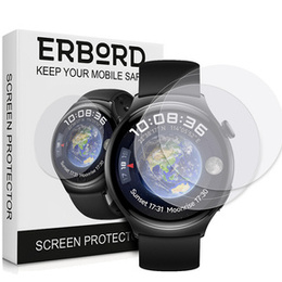 3x ERBORD Гідрогелева фольга для Huawei Watch 4