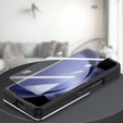 Чохол для Samsung Galaxy Z Fold 5 5G, з підставкою, склом та стилусом, шкіряний, чорний