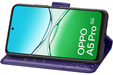 Откидной чехол для Oppo A5 Pro 5G, Butterfly, фиолетовый