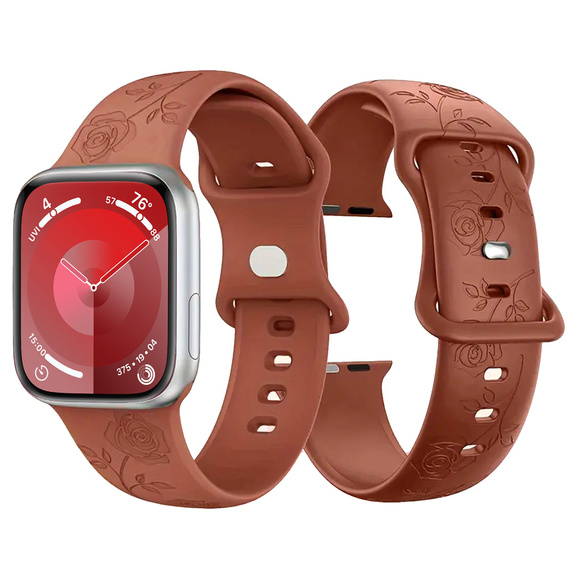 Силіконовий ремінець для Apple Watch 1/2/3/4/5/6/7/8/9/SE 38/40/41/мм