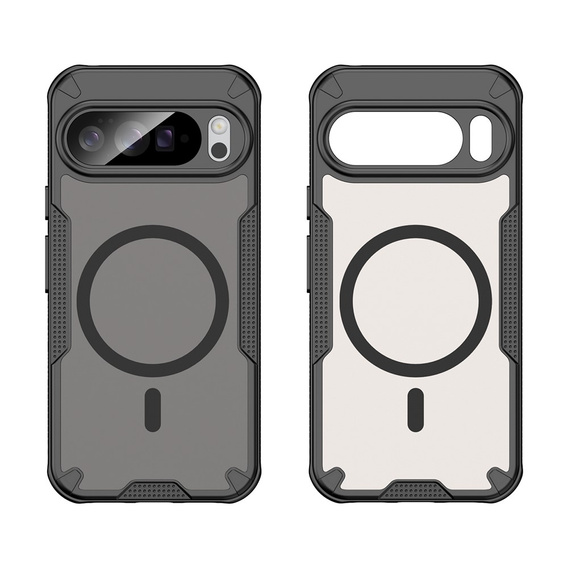 Бронированный чехол для Google Pixel 10 Pro XL, для MagSafe, матовый, черный