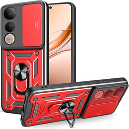 Чохол NOX Camera Slide Vivo V50 Lite 4G / 5G, CamShield Slide, червоний