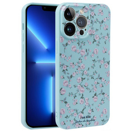 Тонкий чохол до iPhone 13 Pro, Retro Flower, м'яти
