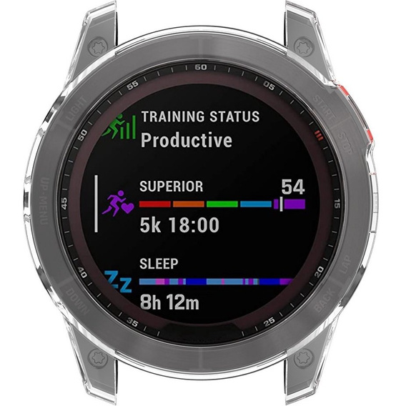 Чехол TPU Frame для Garmin Fenix 7x, Transparent