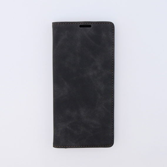 Чехол для Xiaomi Redmi Note 12 5G / Poco X5 5G, ERBORD Vintage, бумажник с клапаном, чёрный