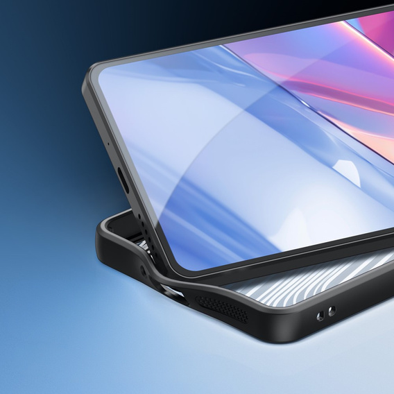 Чехол DuxDucis для Xiaomi Redmi Note 13 5G, Aimo case, прозрачный / черный