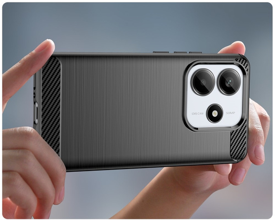Чoхол до Xiaomi Redmi Note 14 5G, Carbon, чорний
