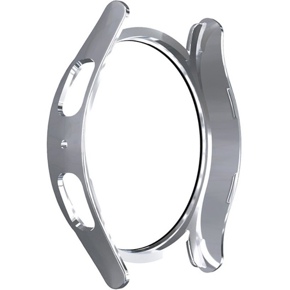 Силіконовий футляр із вбудованим захисним склом до Galaxy Watch5 40mm, Silver