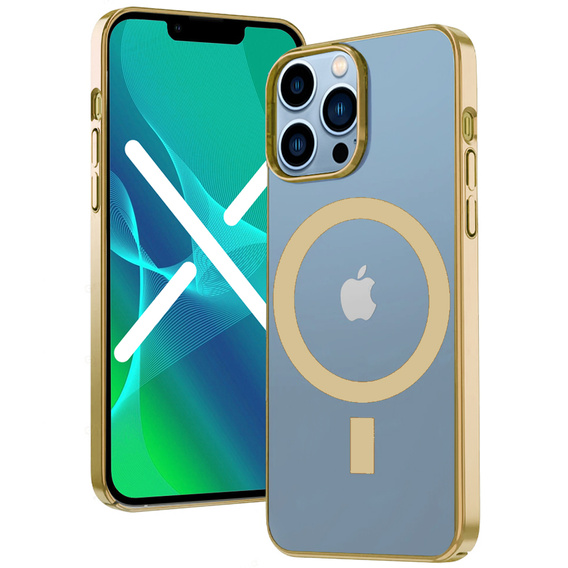 Чoхол до iPhone 13 Pro Max, ERBORD Hybrid MagSafe Case, м'яти