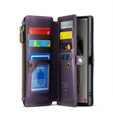 Чохол CASEME для Samsung Galaxy S25 Ultra, RFID Leather Wallet з плечовим ременем, фіолетовий
