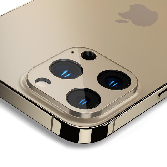 Spigen OPTIK.TR - Захисне скло на камеру для iPhone 13 Pro / 13 Pro Max, Gold