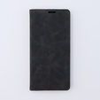 Чехол для Oppo A78 4G, ERBORD Vintage, бумажник с клапаном, чёрный