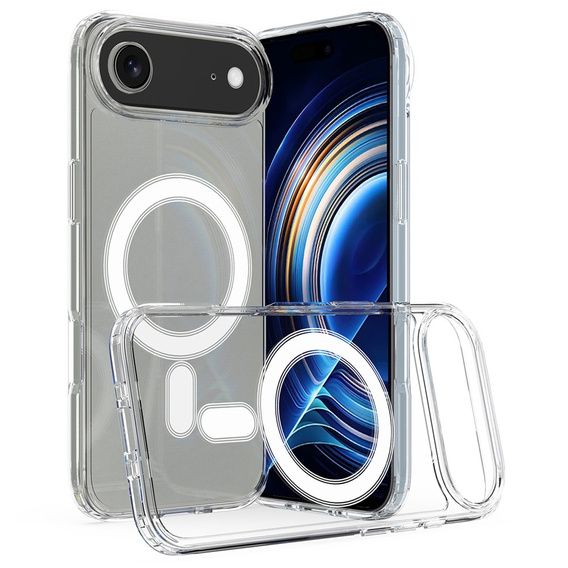 Чохол для iPhone Air, для MagSafe, прозорий