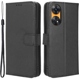 Чохол-книжка для Oppo Reno8 T 4G, Wallet Smart Magnet, чорний