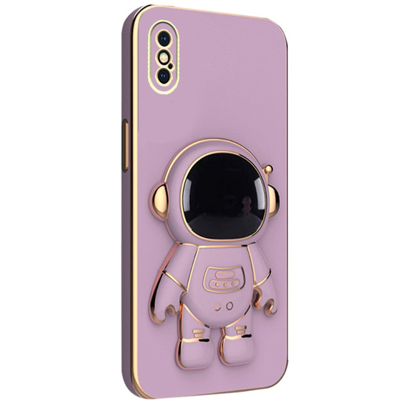 Чoхол до iPhone X / XS, Astronaut, фіолетовий