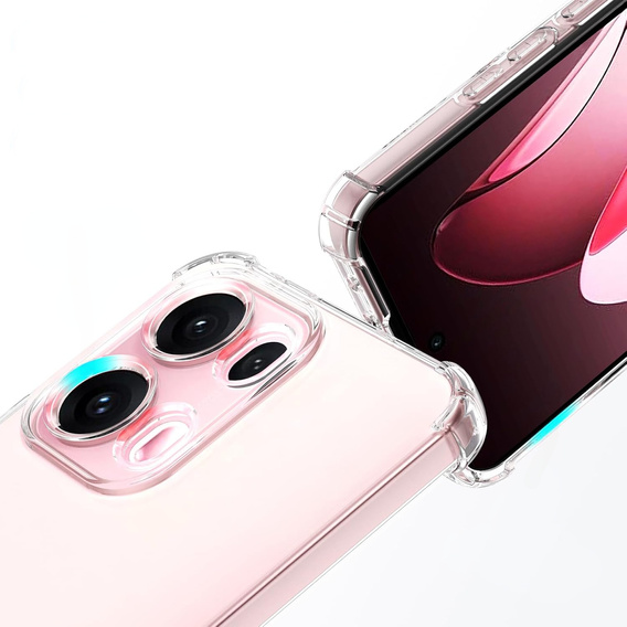 Чехол до Oppo Reno 13 Pro, Dropproof, прозрачный