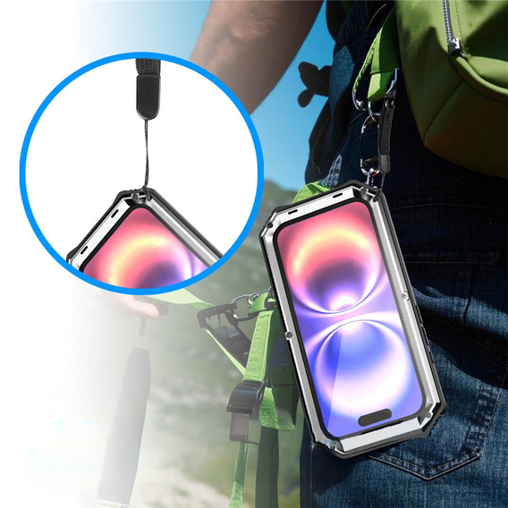 Бронированный чехол с подставкой R-JUST для iPhone 17