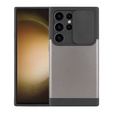 Чoхол до Samsung Galaxy S24 Ultra, ERBORD MagProtect Slide Camera, сірий gunmetal