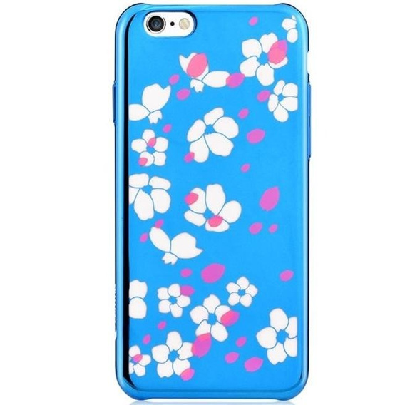 Etui COMMA Bloom Hard Case iPhone 6 6s 4.7 - Niebieski