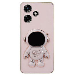Чехол до Infinix Hot 30 4G, Astronaut, розовый