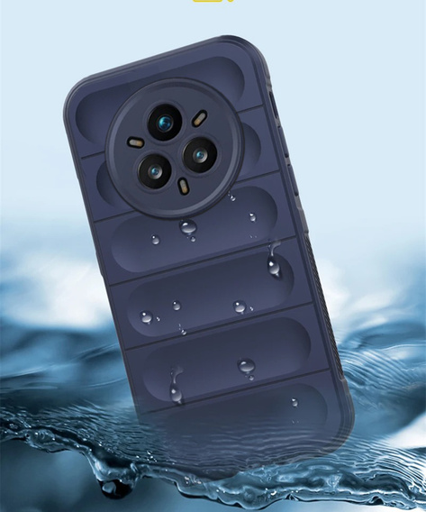 Чoхол до Realme 14 Pro 5G, Gaming Shockproof, темно-синій