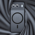 Чохол для OnePlus Nord 4, для MagSafe, ERBORD Matt Case, чорний + захисне скло