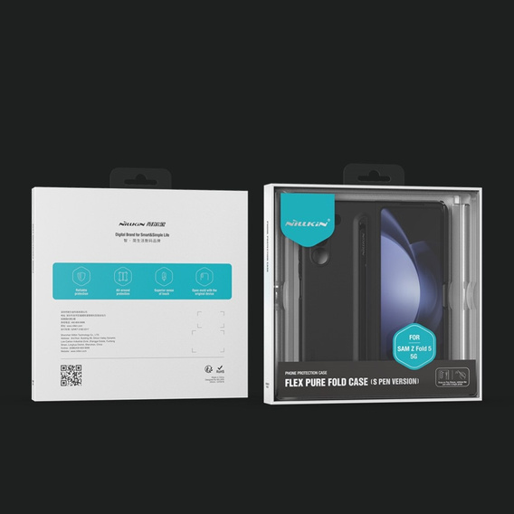 Чехол NILLKIN для Samsung Galaxy ZFold5 5G, Flex Pure, чёрный