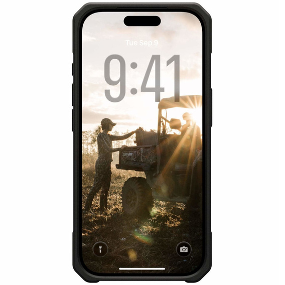 Чохол Urban Armor Gear для iPhone 17 Pro Max, Monarch Pro Kevlar MagSafe, кевларовий, чорний