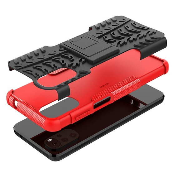 Чехол до Motorola Moto G22, Tire Armor, красный
