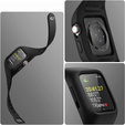 Ремень + чехол Suritch для Apple Watch 4/5/6/7/8/SE 44/45mm, чёрный