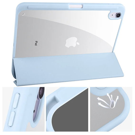 Чехол для iPad 10.9 2022 10 Gen, Smartcase Hybrid, с местом для стилуса, синий