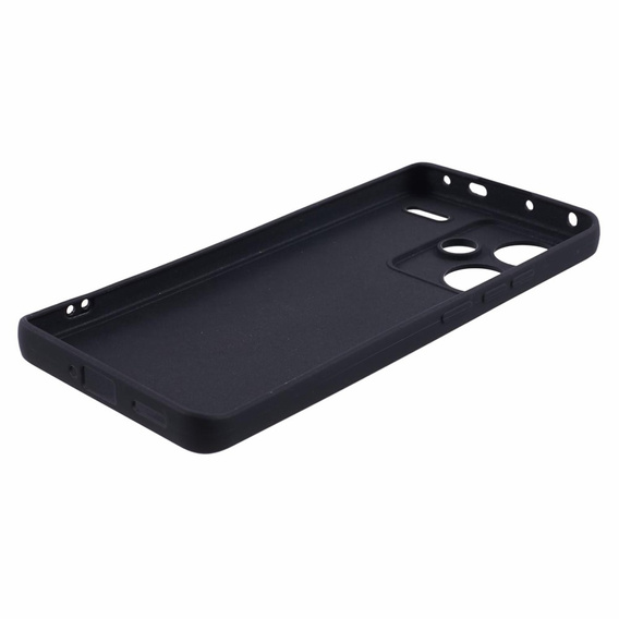 Чехол до Xiaomi Redmi Note 13 Pro+, Silicone Lite, чёрный