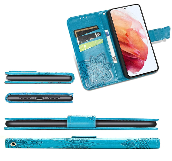 Чохол-книжка для Realme 12 Pro 5G / 12 Pro+ 5G, Butterfly, м'яти