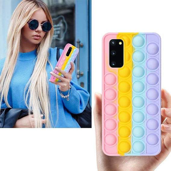 Чехол Push Bubble Pop It для Samsung Galaxy S20 Plus