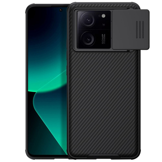 Чохол для Xiaomi 13T/13T Pro, броньований Nillkin, CamShield Pro, чорний