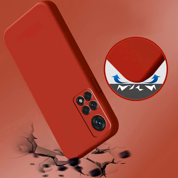 Чoхол до Xiaomi Redmi Note 11 Pro 4G, Silicone Lite, червоний