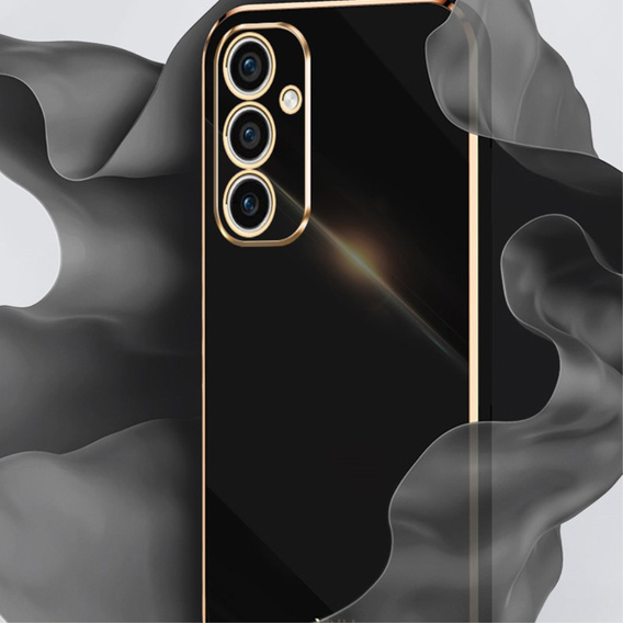 Чехол для Samsung Galaxy A55 5G, Glamour CamShield, чёрный