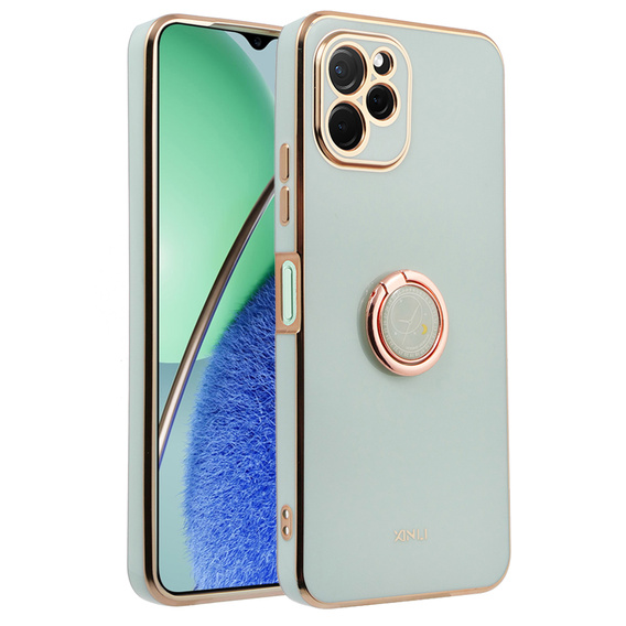 Чoхол до Huawei Nova Y61, Electro Ring, м'ятний 