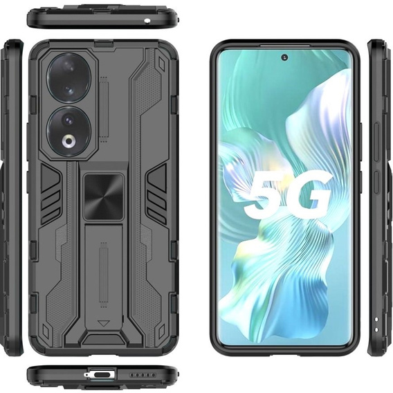 Чoхол до Honor 90, Military kickstand, чорний