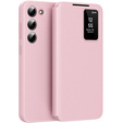 Флип-кейс для Samsung Galaxy S22, Smart View Wallet, розовый