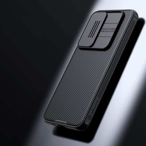 Бронированный чехол Nillkin для Samsung Galaxy S24 FE, CamShield Pro, чёрный