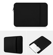 Неопреновый чехол для ноутбука 13 дюймов  - Black