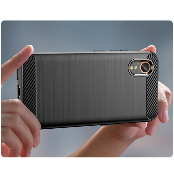 Чoхол до Samsung Galaxy Xcover 7, Carbon, чорний