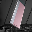 Откидной чехол для Honor Magic 6 Lite 5G, Side Magnetic, розовый