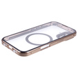 Магнітний чохол Dual Glass MagSafe для iPhone 16, золотий