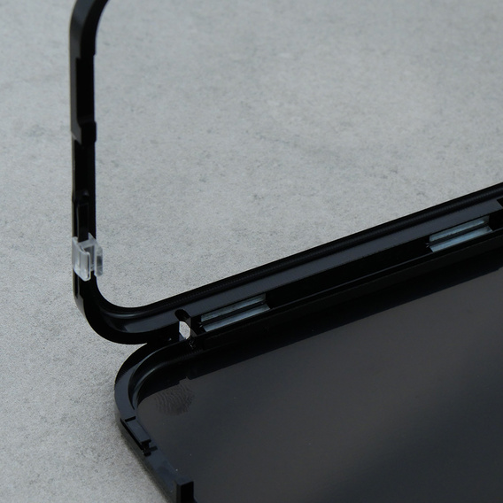 Чехол для iPhone 14, Dual Glass, для Magsafe, чёрный